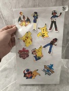 Naklejki Pokemon 10 sztuk wz1