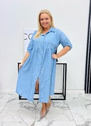 Wiskozowa sukienka Plus Size 48 - 52