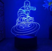3D Lampki Marvela