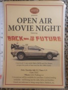 Plakat Back to the Future Powrót do przyszłości A3 30x42 Idealny na Prezent