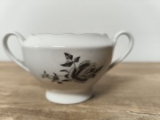 Cukiernica Ćmielów – Czarna Róża – Porcelana PRL – Vintage