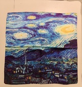 Apszka jedwabna duża chusta