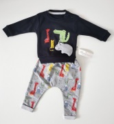 Komplet niemowlęcy ZOO 86 DRESIK BAWEŁNA 