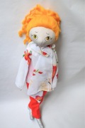 Lalka ruda Hand Made ręcznie szyta