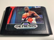 Sega Genesis Boxing James Buster Douglas Gra Kartr