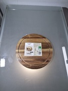 Duża Deska Akacjowa do Serwowania i Krojenia Vintage 35 cm