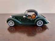 Model retro Wanderer W25K, 1936, 1:32 zielony z dachem