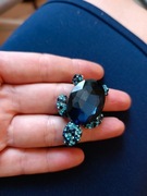 Broszka żółw damska. 