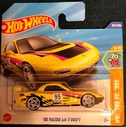 HOT WHEELS 95 Mazda RX-7 Drift RX7 163/250 NOWY 2025