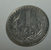 Moneta 1 zł 1984 rok.