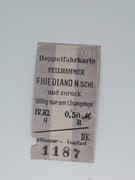 Magnes Bilet Fellhammer (Boguszów-Gorce) - Friedland N.Schl.