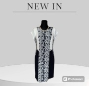 Sukienka Krystyna polska produkcja bawełna XL na wesele chrzciny imprezę