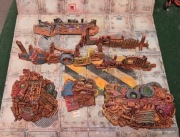 Zestaw osłon, barykad na makiete - necromunda killzone warhammer 40000