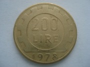Włochy 200 lirów 1978
