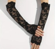 Rękawiczki rękawki z koronka