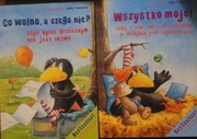 Zestaw dwóch książek o kruku: Wszystko moje! I co wolno, czego nie?