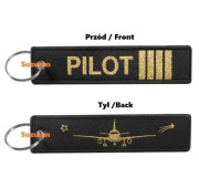Zawieszka " PILOT " (jak Remove Before Flight / RBF) /NADRUK