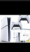 PS5 PlayStation 5  Sony SLIM  z napędem 2 kontrolery