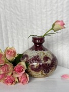 Vintage wazon z Niemiec Z. Studio pottery z lat 70.