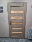 Drzwi wewnętrzne ramowe z regulowana ościeżnicą 