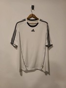 Biała koszulka sportowa męska Adidas rozmiar XL