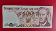 Banknot 100 zł z 1988r, Seria TD