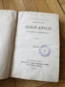 Thomas Babington Macaulay Dzieje Anglii 1874 tom VII Warszawa