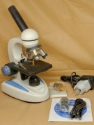 Bardzo dobry mikroskop studencki AmScope M158 / 400x Delta 300 Bresser pzo