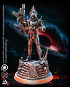 Figurka druk 3D żywica 12K " Ghost Rider - F994 " - 120 mm