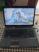 Toshiba 17" i7-2630QM 8GB RAM – sprawny, tani laptop