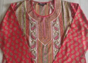 Markowa Indyjska tunika boho paisley z 100% wiskoza