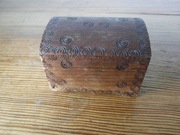 Stara szkatułka drewniana  zobacz koniecznie 