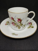 Rosenthal filiżanka do kawy ze spodkiem, 150 ml, mała zgrabna a pojemna