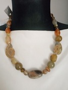 Promocja!Naszyjnikl Amonit Agat 