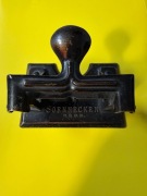 Dziurkacz z lat 20-tych XX w.sygnowany D.R.G.M. Soennecken 