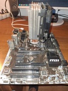 Procesor Intel Core i5 6600k + płyta główna MSI z170a + chłodzenie