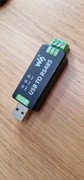 Przemysłowy konwerter USB na RS485 firmy Waveshare. 