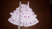 Sukienka niemowlęca r. 62/68