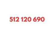512 120 690 STARTER NJU MOBILE KARTA SIM UNIKATOWY ZŁOTY ŁATWY NUMER