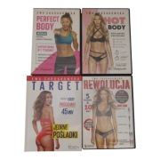 Ewa Chodakowska dvd 4 sztuki Target Rewolucja Perfect Body Hot 