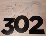 Cyfra litera znak 20cm 200mm - numer domu, napis