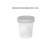Pojemnik na mocz niesterylny 100 ml. - 10 szt. 