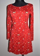 111* next Świąteczna sukienka tunika z dzianiny   38/40