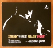 MILES DAVIS “Steamin’ with…”, “Workin’ with ..” + dwa CD (4 CD box set EU)