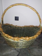 Duży kosz wiklinowy 