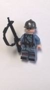 5 Figurek żołnierzy francuskich broniami WW2 kompatybilne z Lego, Cobi
