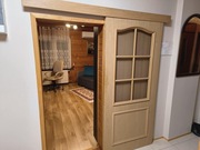 Drzwi przesuwne naścienne 2 szt.