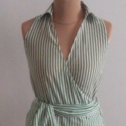 Bluzka w paski  ZARA L