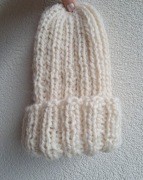 Czapka 100%wełna.Handmade.