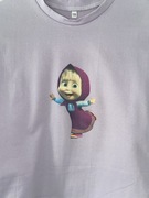T-shirt na lato r 116 „Masza i niedźwiedź „